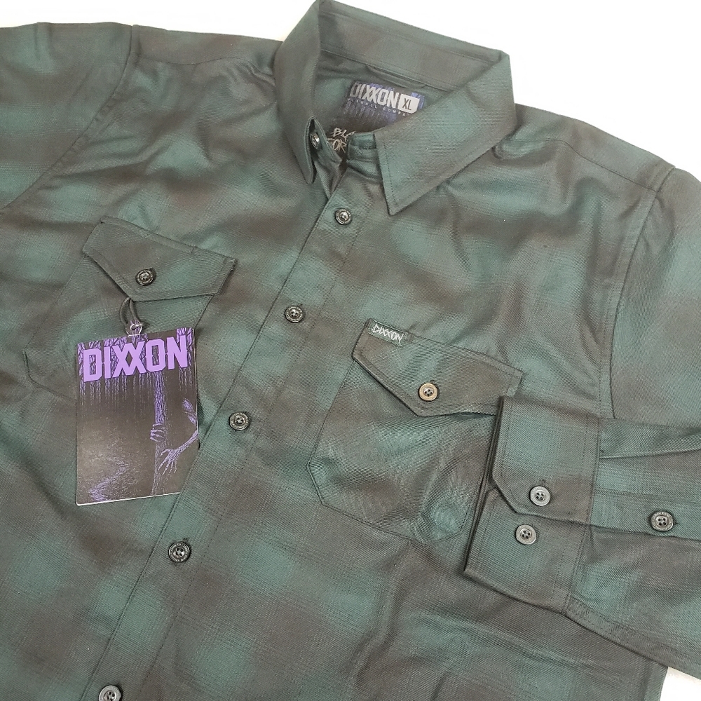 NWT Dixxon Men's XL "Black Forest" Flannel